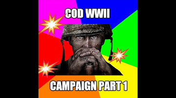 Noob plays cod WW2 campaign | D-Day intro part 1 no commentary