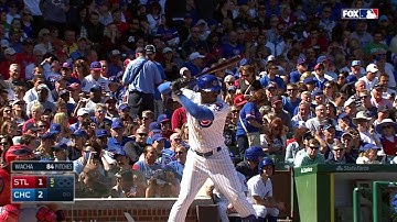 STL@CHC: Soler hammers a solo shot to left field