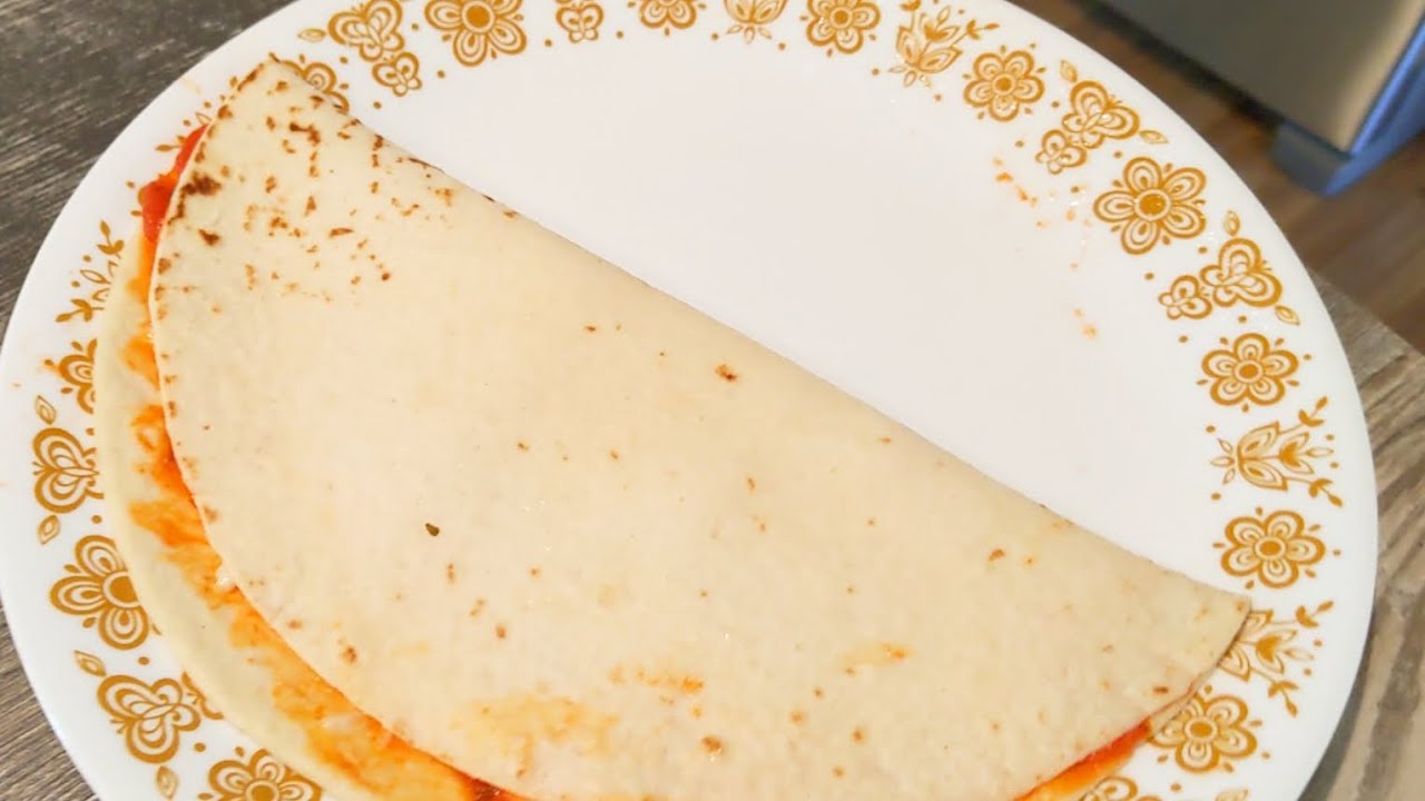 Microwave Pizza Quesadilla? YouTube