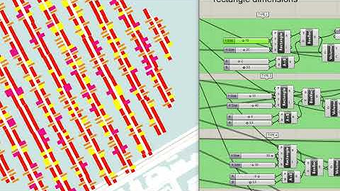 change housing typology dimensions with grasshopper for rhino