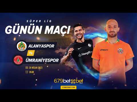 Alanyaspor VS Ümraniyespor 28 Nisan 2023