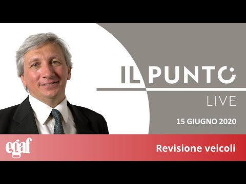 Il Punto Live: Revisioni veicoli - 15.6.2020 - Emanuele Biagetti - funzionario tecnico DTNAGP