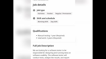 Software Testing#fresher #experienced #getemployed #youtubeshorts #softwaretestingjobs #qajobs