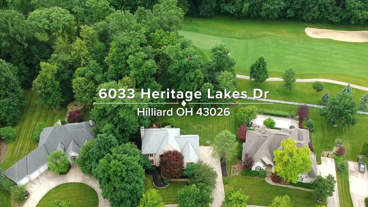 Central Ohio Real Estate Aerial Drone Haller 6033 Heritage Lakes Dr