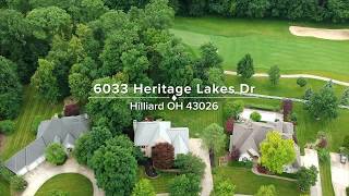 Central Ohio Real Estate - Aerial Drone -  Haller 6033 Heritage Lakes Dr Hilliard OH 43026