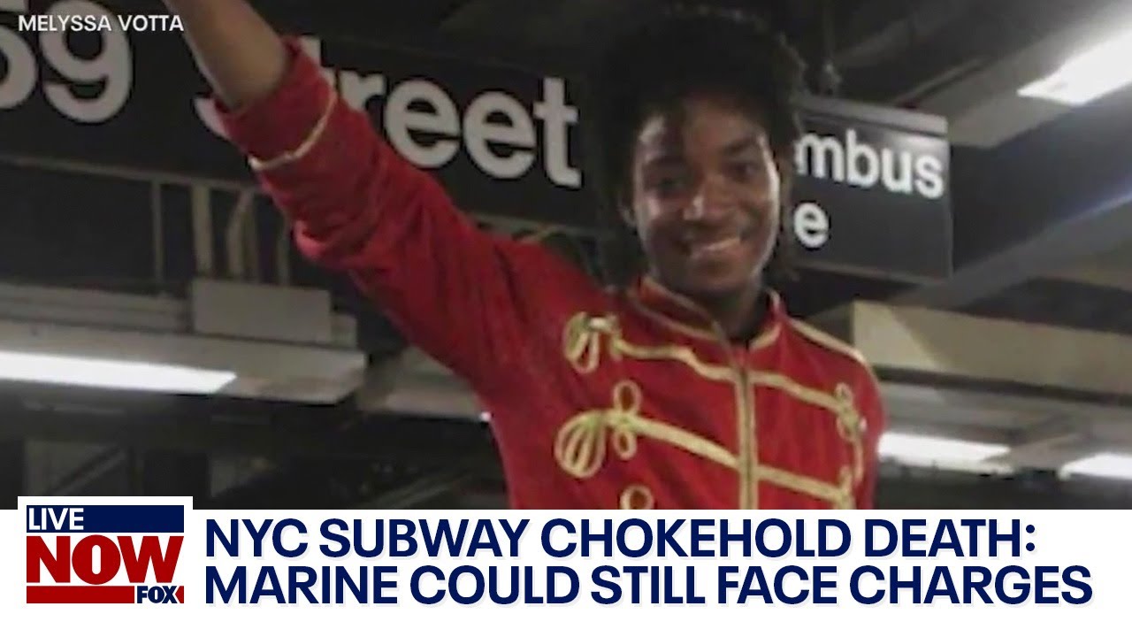 NYC subway chokehold Marine could still face charges in death of