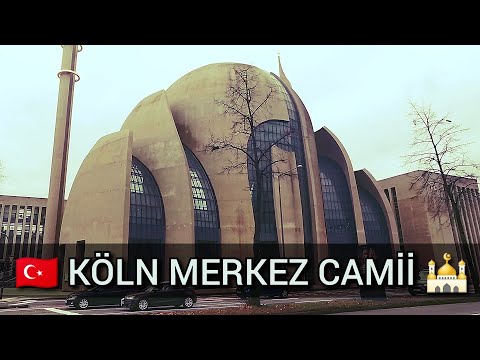 AVRUPA'NIN EN BÜYÜK CAMİLERİNDEN KÖLN DİTİB MERKEZ CAMİİ 🕌