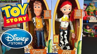 Disney Store Online Woody And Jessie Unboxing
