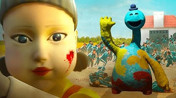 Doey the Doughman JOINS Squid Game Season 3 | Poppy Playtime Chapter 4