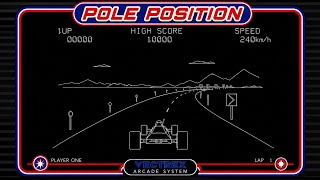 Vectrex: POLE POSITION Gameplay 🕹 screenshot 3