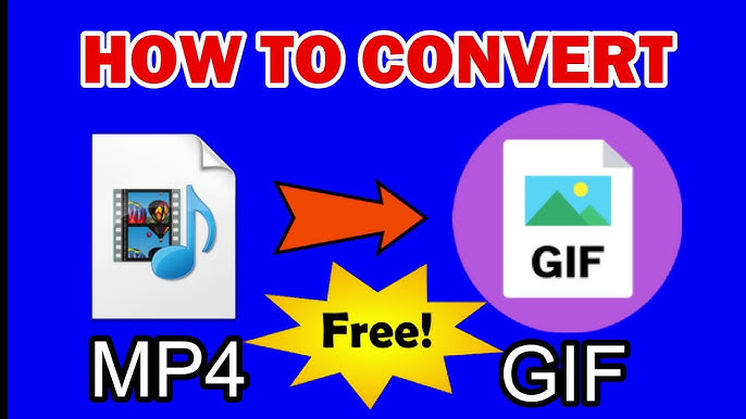 Convert Video to Gif Tutorial YouTube