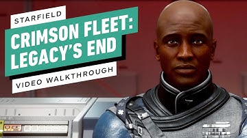 Starfield Gameplay Walkthrough - Crimson Fleet Faction: Legacy’s End