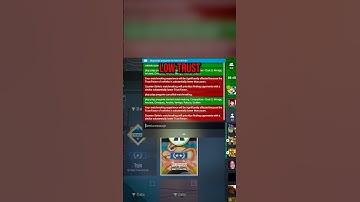 how to SEE your CS2 TRUST FACTOR