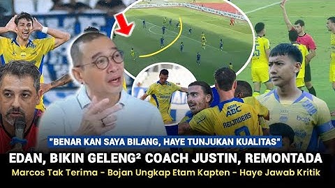 🔴EMANG GILA PERSIB INI, HARGA TAK BISA BOHONG~Coach Justin Akui Begini, Alasan Etam, Haye Tunjukan🔥