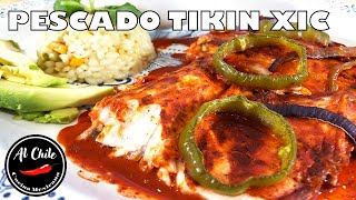 PESCADO TIKIN XIC  (Yucatán, México),  AL CHILE   #pescadotikinxic #tikinxic #productosmexicanos