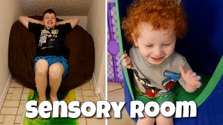 HUGE Autism Sensory Room Tour!