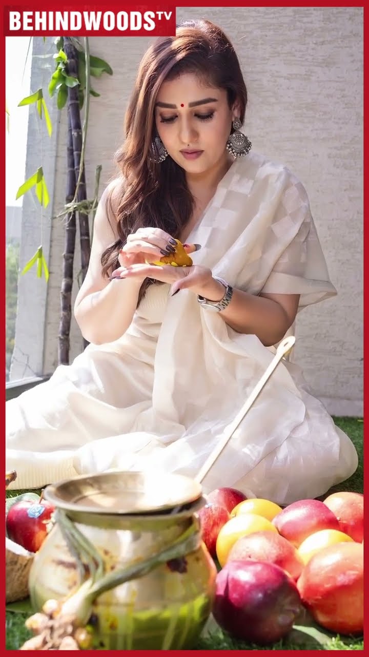 Nayan வீட்டு Pongal Celebration ?'Uyir, Ulag பட்டு வேஷ்டி சட்டைல மின்னுறாங்க..' ?