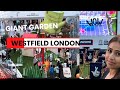 Walk tour on Westfield London summer special giant garden