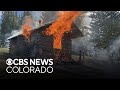 Fire destroys log cabin near Aspen
