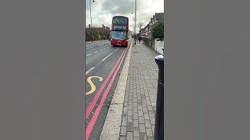 HV377 working route 243 to Wood Green (LF67EVL) #buses #shorts 🇬🇧