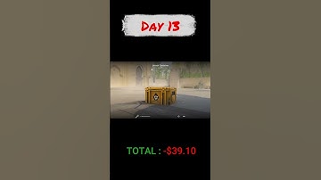DAY 13 of opening a CS2 case until we hit a GOLD #csgo #cs2 #caseopening #ohnepixelbest #gold