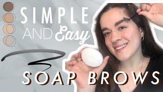 Testing The Viral Soap Brows VS Brow Gel + First Impression !