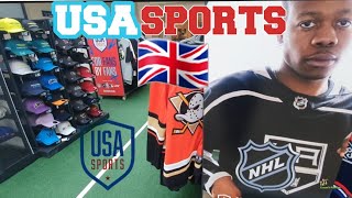 USA SPORTS UK NEW SEASON 2024 VLOG | HAUL WITH A SHOP WALK THROUGH 4K