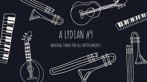 A Lydian #9 Vamp Backing Track