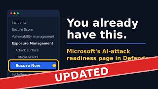 Secure Now got a redesign overnight. New page walkthrough