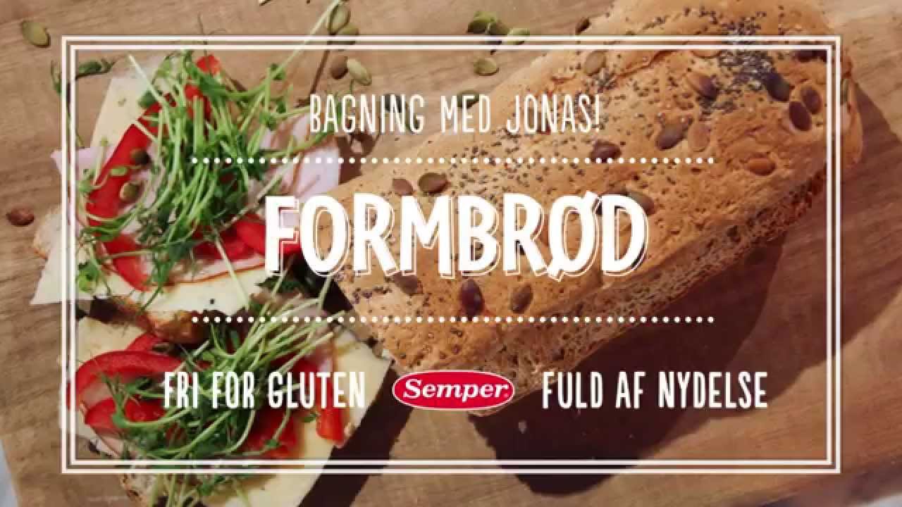 Semper Glutenfri - Bag glutenfrit formbrød med Jonas