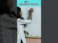 Square tricks REVEALED! Math Tricks #shorts #short #square