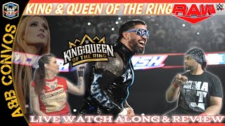 🔴 WWE Raw LIVE Stream | King & Queen of The Ring Tournament - Full Watch Along & Review 5/6/24