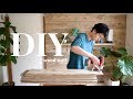 【DIY】続・古材足場板壁のを設置する