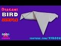 Origami Bird Tutorial - How to fold a Simple Paper Bird