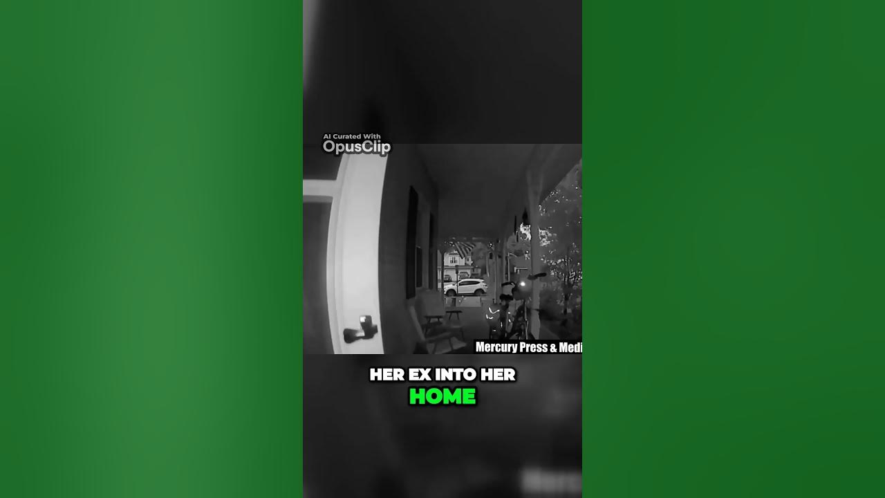 Terrifying Doorbell Capture reveals Ex's Revenge! REAL footage. 