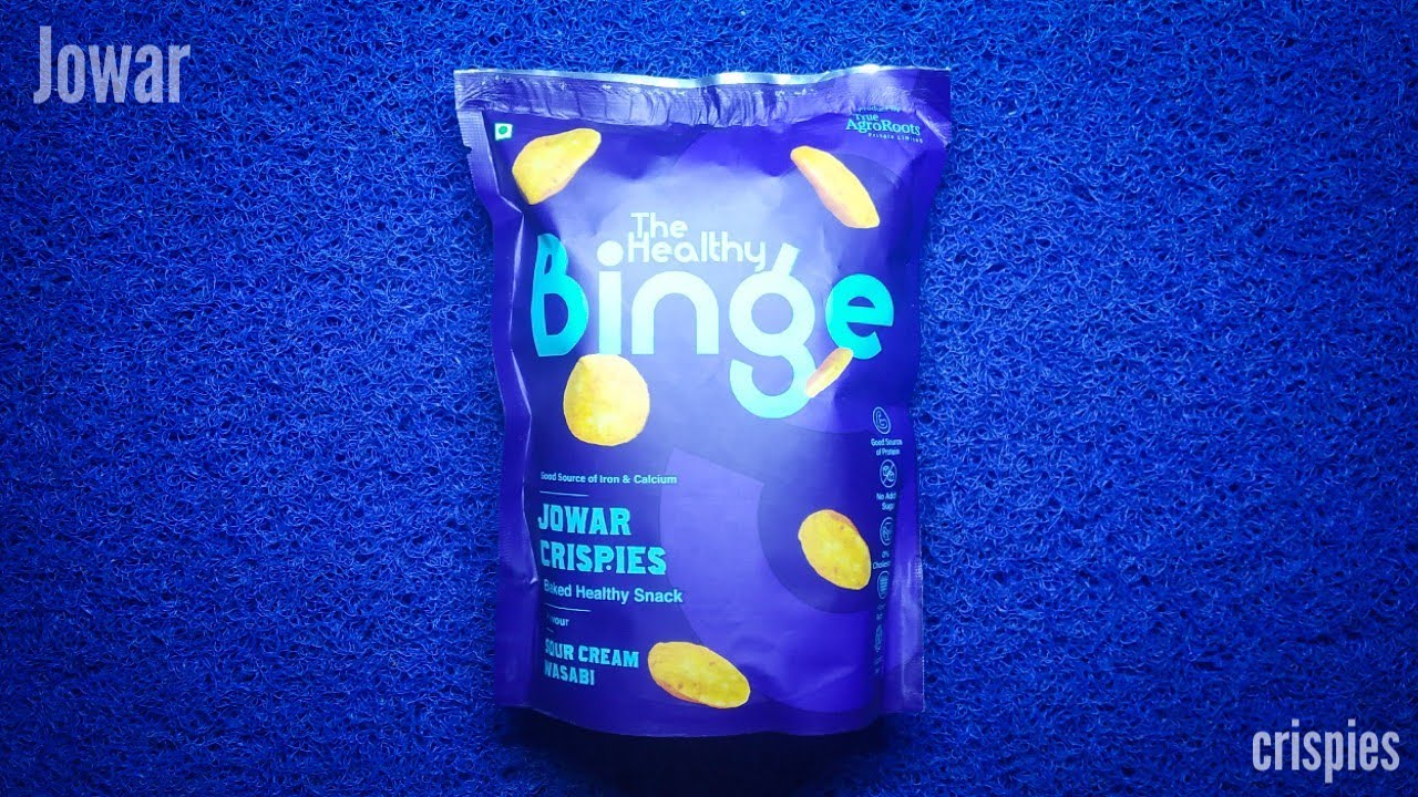 Jowar crispies baked healthy snack from the healthy binge # ...
