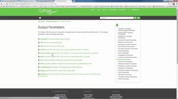 Anatomy of a Conga Composer Parameter