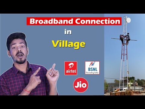 Broadband Connection in Village - How to get  Wireless Broadband Connection in Village