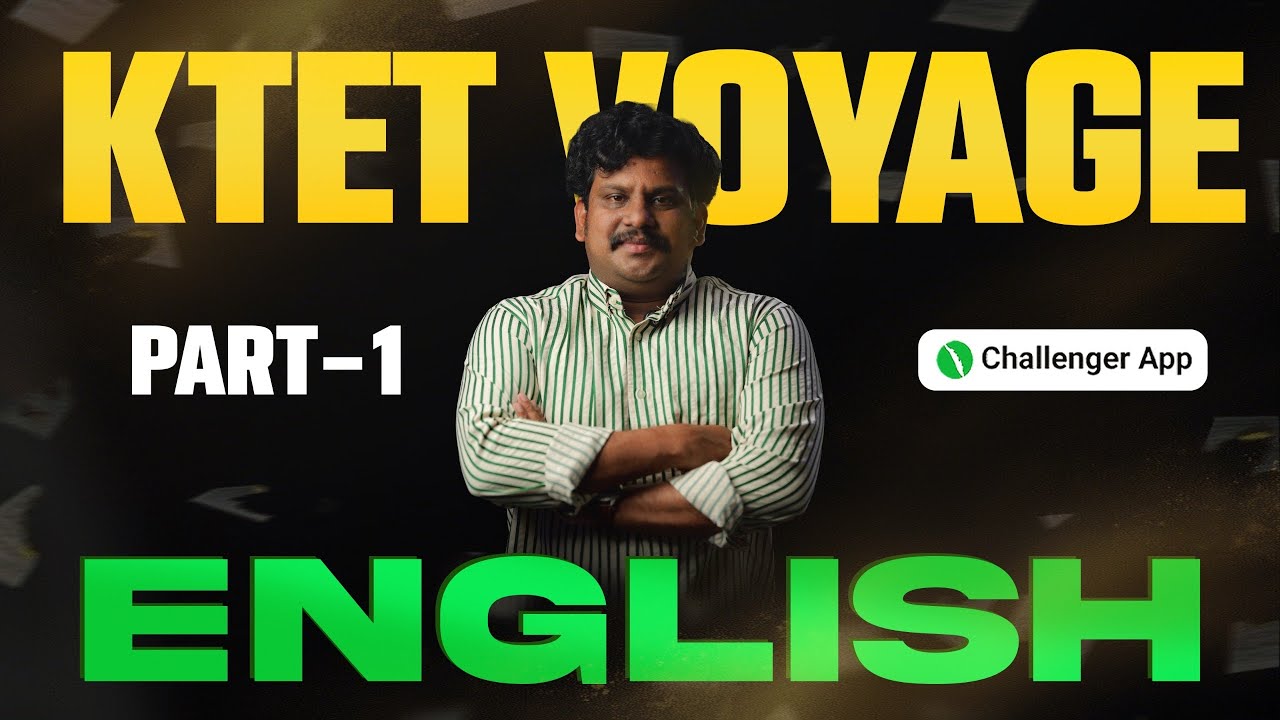 KTET VOYAGE ENGLISH | Challenger App