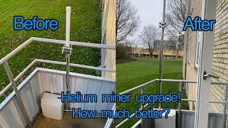 Helium Miner Antenna Height Upgrade! How much better is it? Easy way to increase Height! Nebra miner Helium Miner Antenna Height Upgrade! How much better is it? Easy way to increase Height! Nebra miner