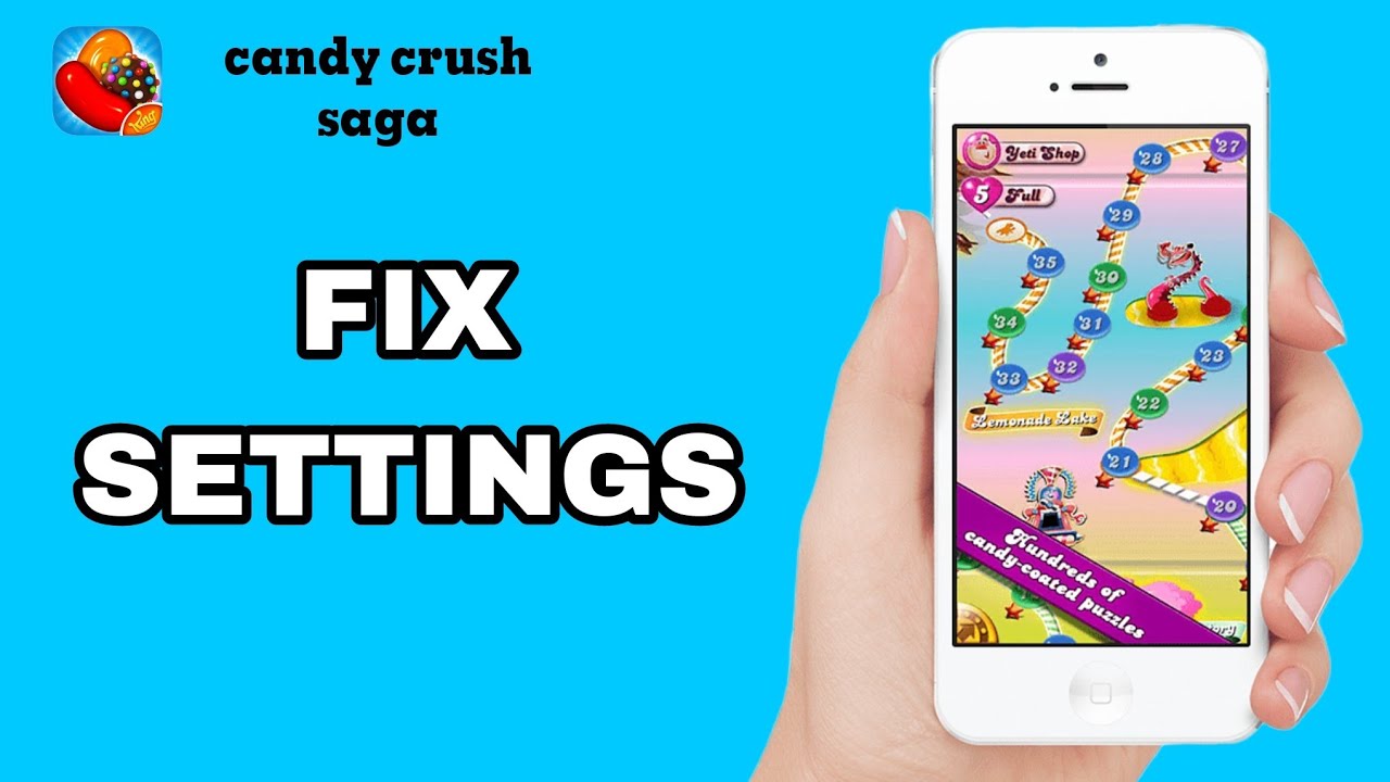 How To Fix And Solve Settings On Candy Crush Saga App | Final Solution ...