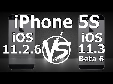 iOS 11.2 beta 4 on the iPhone SE. 