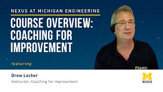 Coaching for Improvement - Course Overview