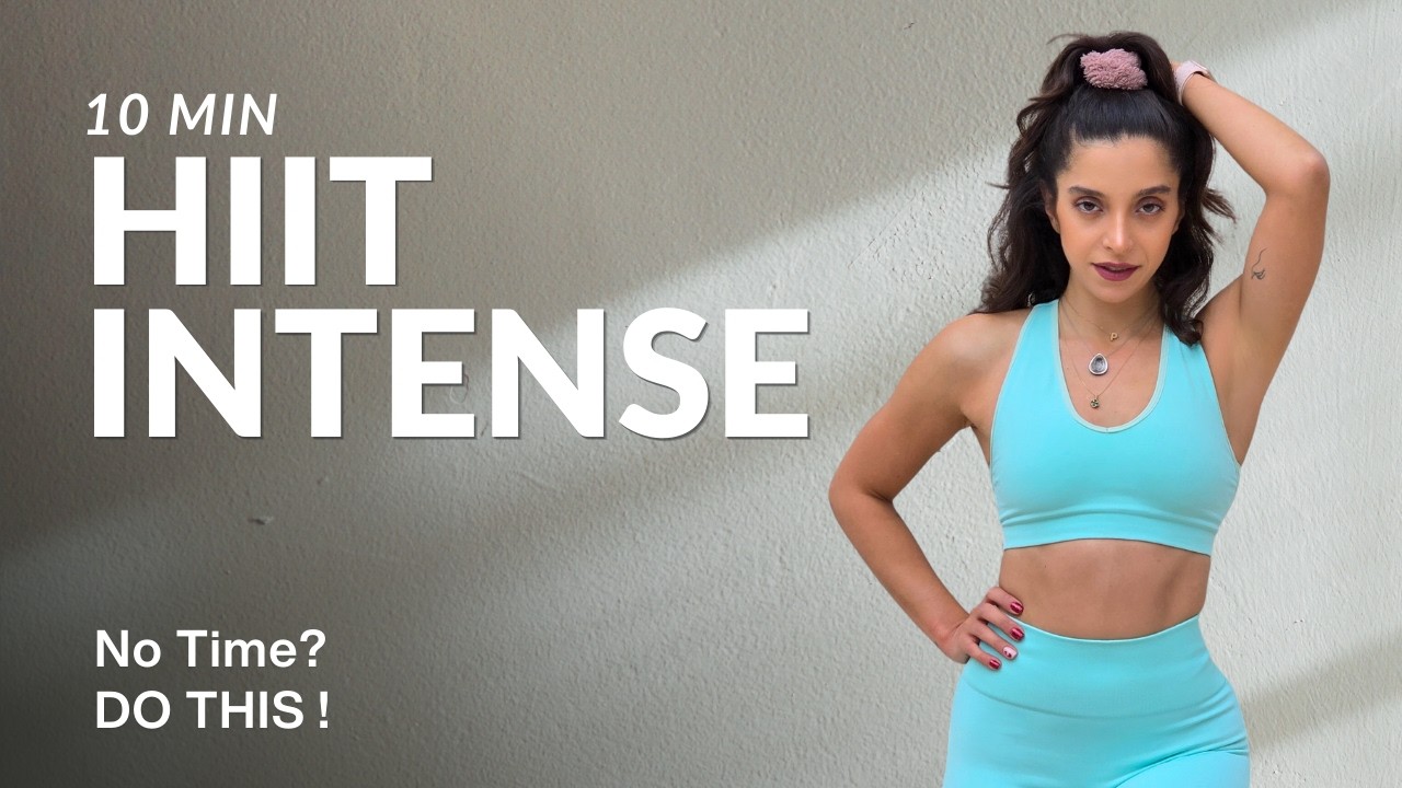 10 MIN FULL BODY HIIT to Lose Weight FAST | Home workout - No equipment ...
