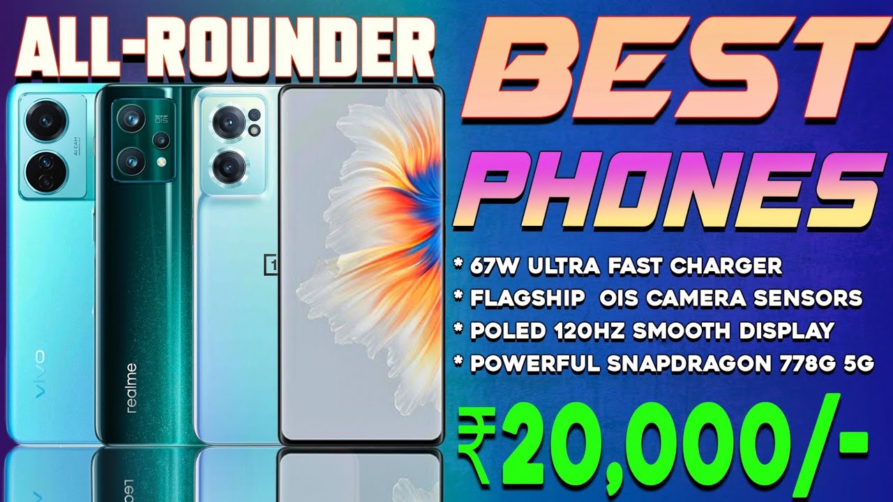 Top 5 Best & AllRounder Phone Under 20000 Snapdragon 778 OIS Camera