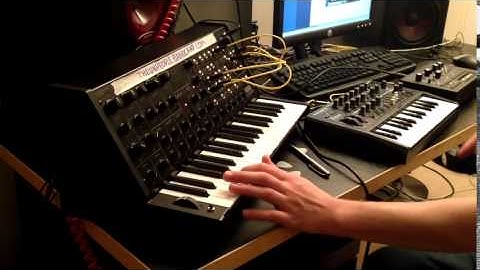 Korg MS20 mini + Arturia Microbrute + Korg Monotribe