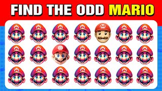 59 puzzles for GENIUS | Find the ODD One Out -  Super Mario Edition 🍄