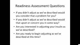 5.  Conducting the Readiness Assessment