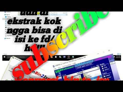 Cara Isi Game Ps2 Format Bin Convert Bin To Iso Youtube