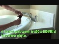 Tub Faucet Adapter Handheld Shower